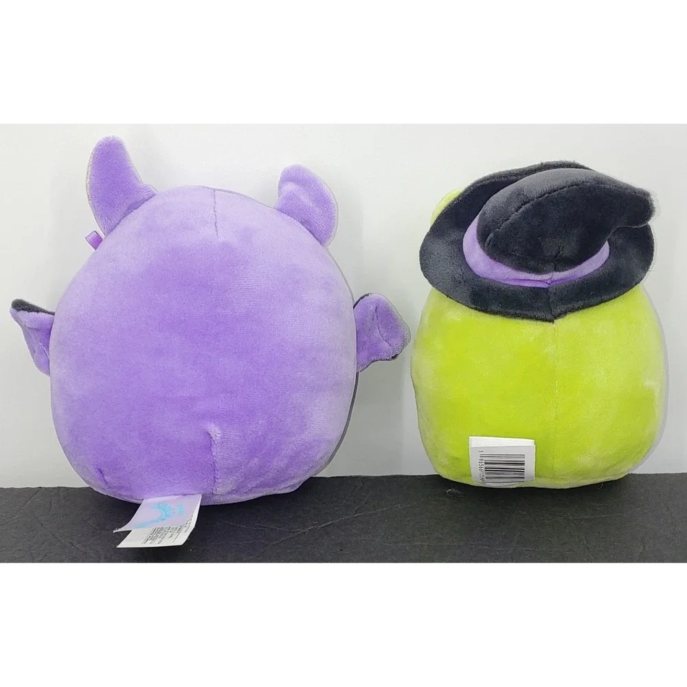 Lot Of 2 Squishmallow Joldy The Purple Bat And Wendy The Frog 5